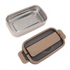 304 Stainless Steel Bento Box Adult Lunch Box Single Layer