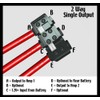 KnuKonceptz KNF-36 2 Way 0 Gauge Fused Power Distribution Block