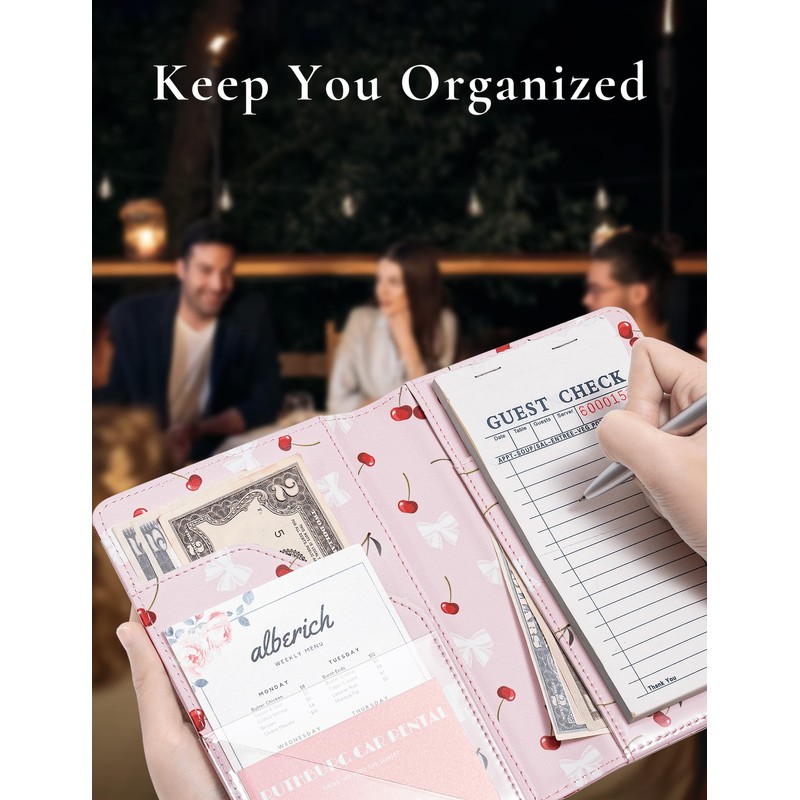 Mymazn Server Books for Waitress Book Waiter Book, Serving Book