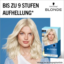 Schwarzkopf Blonde Lightener L1++, Hair Dye for Oil-Activated Hair Lightening with HaptIQ System, for up to 9 Levels without Yellow Tint, 143 ml