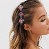 Sparkling Crystal Hair Clips, Braided Hair Clips for Women, Girls,