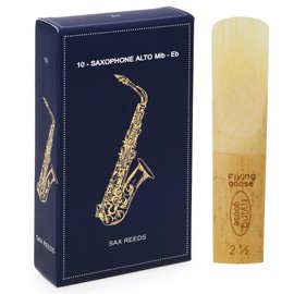 JEEUE Alto Sax Reeds, Alto Saxophone Traditional Reeds (Alto Sax Strength 2.5)