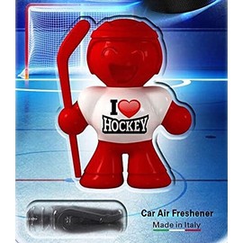 Little Joe Hockey air freshener (red)