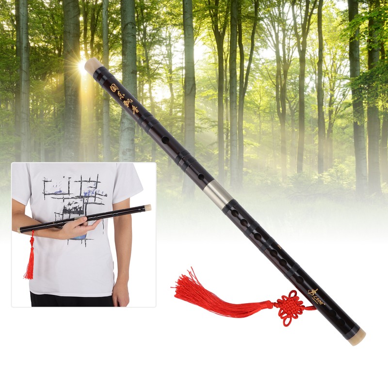 Bamboo Flute Woodwind HandMade Beginner's Introductory Performance Musical Instruments(F Key
