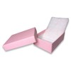 N'icePackaging 50 Qty - Light Sunset-Pink Cotton Filled Gift Boxes
