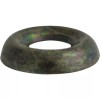 Auveco #6 Countersunk Finish Washer Black Zinc Plated Brass -