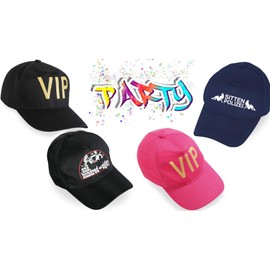 KarnevalsTeufel Baseball Cap VIP Moral Police Dart Hat Peaked Cap Party Fun JGA Anniversary Birthday Theme Party Size Adjustable Costume Accessory Fancy Dress (Dart)