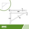 Amig - Shelf Bracket Stainless Steel | Metal Bracket for