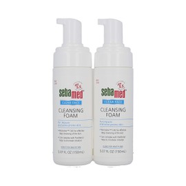 Sebamed Clear Face Cleansing Foam Gentle Face Wash for Impure Oily and Acne-prone Skin 5.07 Fluid Ounces (Pack of 2)