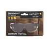 Carhartt CHB218DCC Carbondale Safety Glasses, Black/Tan Frame, Sandstone Bronze Lens