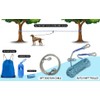 Dog Runner for Yard Dog Runner Dog Run Cable Dog
