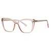 PUBOWT Bifocal Reading Glasses For Women Cat Eye Oversized Spring
