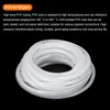 MECCANIXITY Braided Clear PVC Vinyl Tubing 1/2" ID 5/8" OD