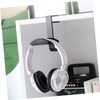 SHOWERORO Adjustable Metal Headset Holder Clip Ergonomic Headphone Hanger Hook
