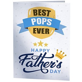 Happy Father's Day Card for Best Pops Ever