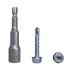 30pcs DIN 7504K Galvanized Steel 6.3 x 38mm Screws Self