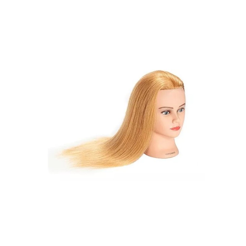 Hairginkgo Maniqui Cabeza Cabello Natural 27#- 55 Cm Hairginkgo