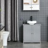 Udorich Space-Saving Under Sink Bathroom Storage Cabinet with U-Shape Cut-Out