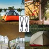 Bungee Cords With Hooks Elastic Heavy Duty Bungee Metal Shock