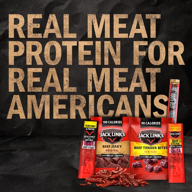 Jack Link's Beef Jerky Variety Pack Gift Basket - 15