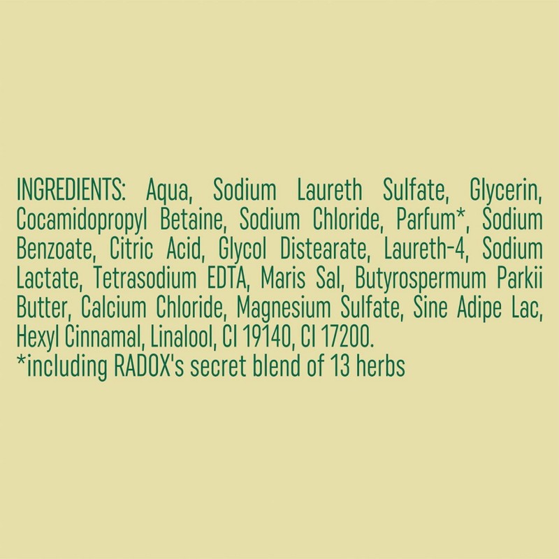 Radox Feel Pampered Bath Soak Blended with Minerals, Herbs with