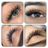 B&Qaugen Pre-made Eyelash Fans, 5D-D-0.10-12 Long Foot, Pre-made Fans, Eyelash