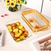 Casserole Dish 6" x 11" Glass Baking Dish with Stainless