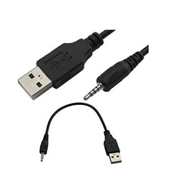 BLUEXIN Replacement 2.5mm USB Charging Cord for JBL Synchros E40BT E50BT J56BT S400BT S700 Headphones and More