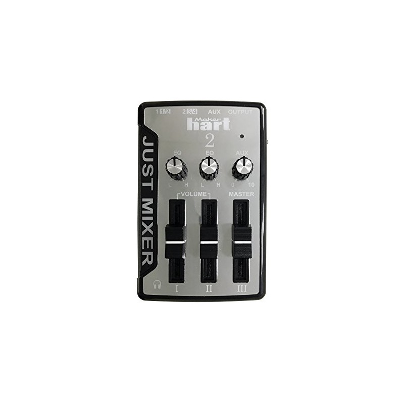 Maker hart Just Mixer 2 Stereo 3-In Audio Mixer /