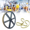 2Pcs Band Saw Tires Rubber Non Slip Noise Reduction Bandsaw
