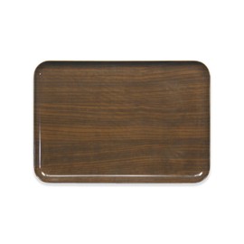 TATSU-CRAFT ST Tray, M, Wood, Oak, Dishwasher-Safe, Bon Tray, Stylish, Plastic, Deep, Square, Rectangle, Western, Japanese, Tray, Kitchen, Placemat, Children's Cloths, Commercial Use, Cafes,