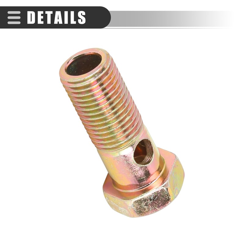 Motoforti Universal Banjo Bolt, Bolt with Banjo Shape, M14x1.5mm, Durable,