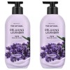On The Body 온더바디 더내추럴 바디로션 릴렉싱 라벤더향 400ml 2개 On The Body The Natural Body Lotion Relaxing Lavender Scent 400ml 2pcs