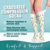 Compression Socks for Women and Men 6 Pack Copper Compression