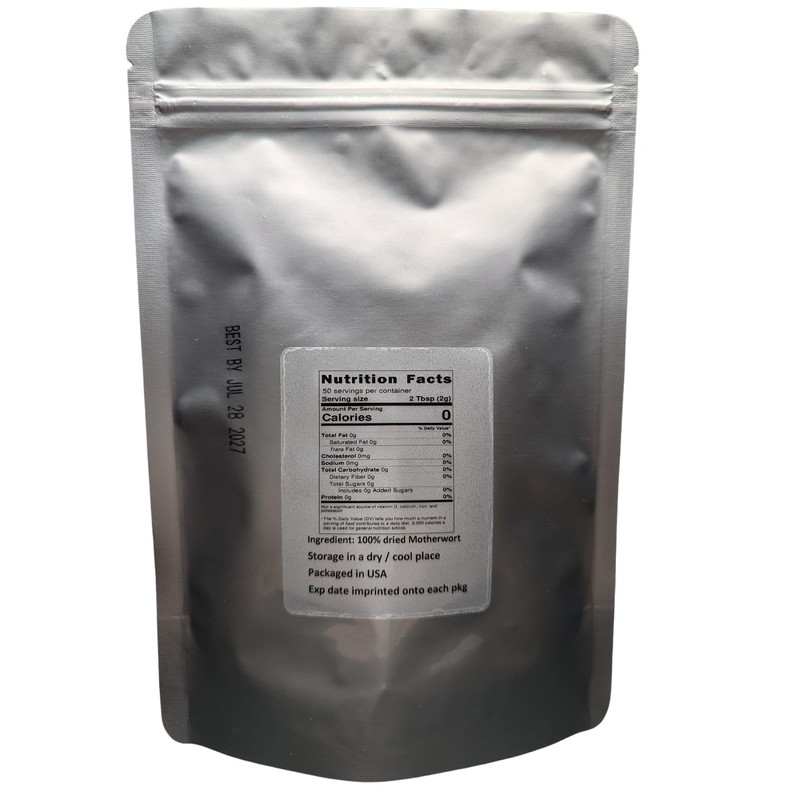 Motherwort - Leonurus cardiaca Loose Cut/Sifted by Nature Tea (2