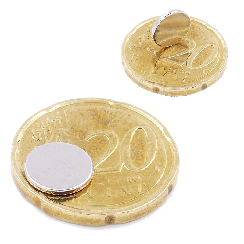 Brudazon 100 Mini Disc Magnets 9 x 1 mm N52