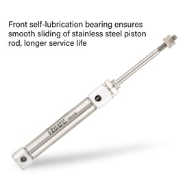 Mini Air Cylinder 10mm Diameter 30mm Stroke Double Acting Pneumatic Air Cylinder Double Acting Pneumatic Air Cylinder Stainless Steel