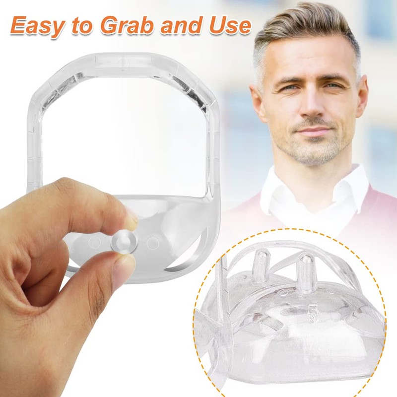 SPEACOUR 5 Piece Beard Shaper Stencil Beard Shaping Tool Beard