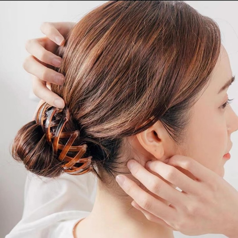 Pinzas Mágicas Para El Pelo Y Moños Con Forma De