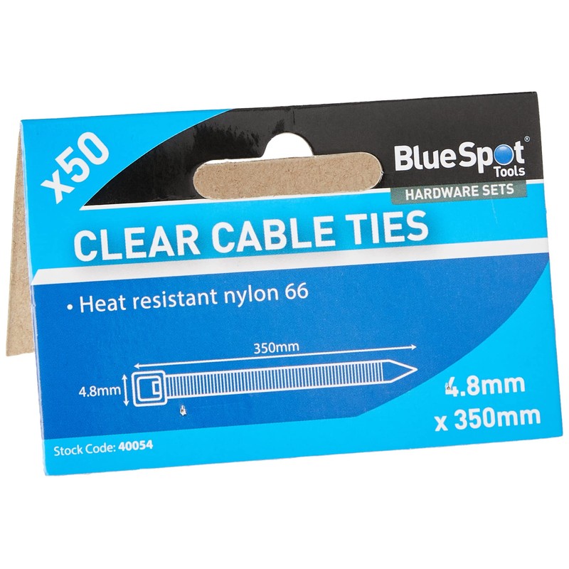 Blue Spot 40054 4.8 x 350 mm Cable Tie Set