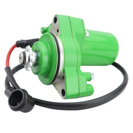 STABSOLI 3 Bolt Starter Motor & Relay & CDI for 50cc 70 cc 90cc 100 cc 110cc 125 cc ATV Dirt Bikes Go Karts Chinese Pit Bike Quad 4 Wheelers Dune Buggy Sandrail SSR Roketa Taotao Jonway SunL, Green