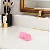 minkissy 60pcs Heart Shaped Compressed Facial Sponges Travel Friendly Exfoliating