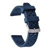 PTFULUOS 20 mm 22 mm Waterproof FKM/FPM Rubber Watch Bands