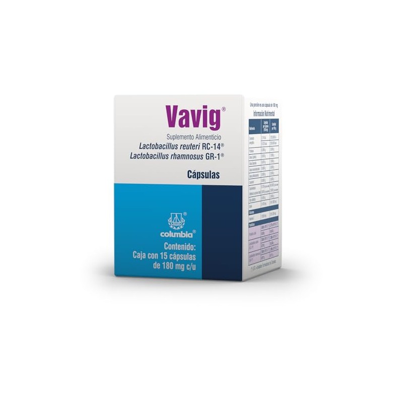 Vavig Billones Probióticos Lactobacillus Rhamnosus Reuteri Cápsulas Vía Oral