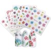 Petal Flower Nail Sticker DIY Nail Art / 꽃잎 플라워 네일스티커 셀프네일아트