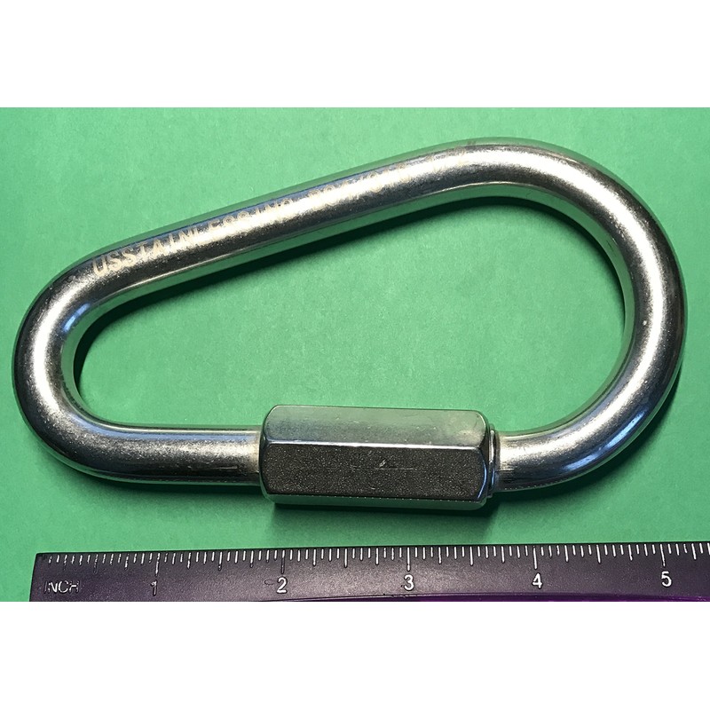 Stainless Steel 316 Pear Shape Quick Link 1/2" (12mm) Marine