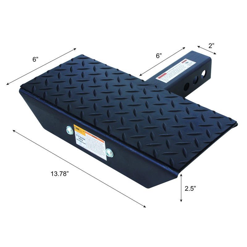 MaxxHaul 50609 Steel Hitch Step for 2 inch Hitch Receiver