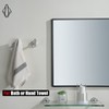 JQK Bathroom Towel Hook Brushed, Coat Robe Clothes Bath Wall