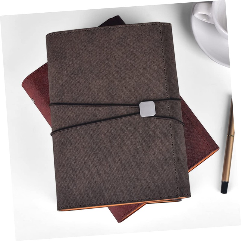 Operitacx Small Notepad Soft Cover Notebook Spiral Pad Memo Audio