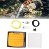 Concrete Saw Power Cutter Air Filter Fuel Line Gasoline Pipe